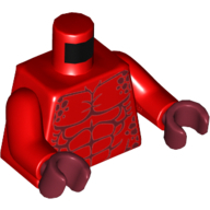 Lego tělo, červená (6129791)